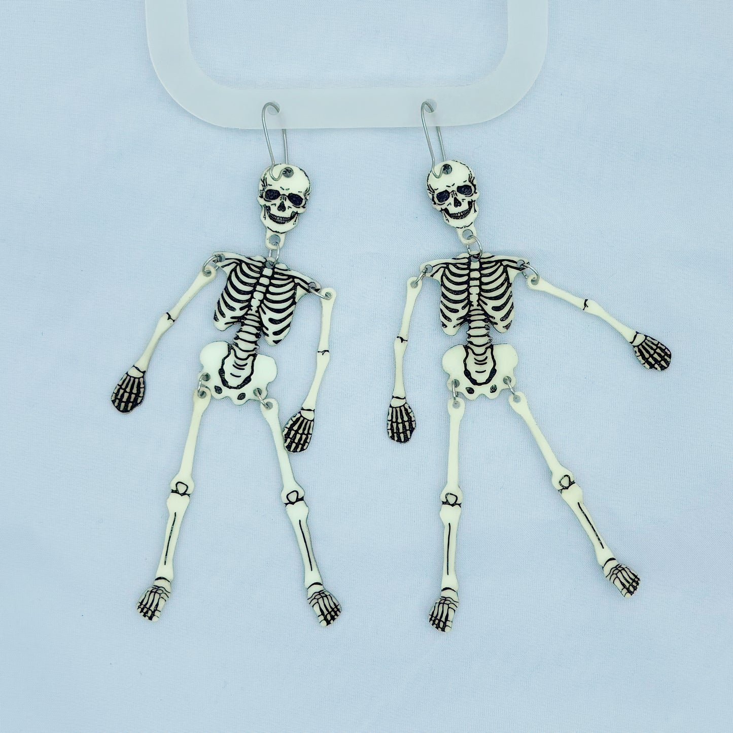 Halloween Skeleton Dangly Earrings!
